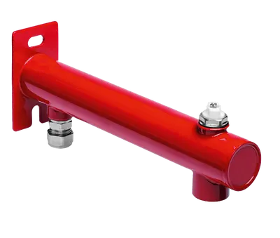 Expansion Vessel Support Red 3hole Front Mounted