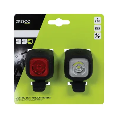 Fiets Lamp Set Led Oplaadbaar 4
