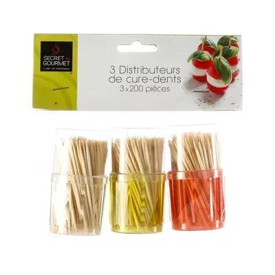 Cinq Cure-Dents 3pcs
