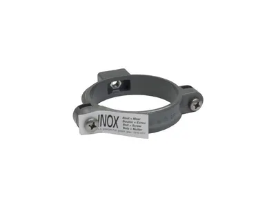 Fixo Pvc Beugel 75 mm Grijs