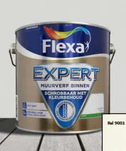 Flexa Expert Muurverf 2.5 l Ral 9001 6