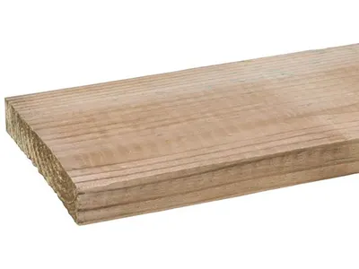 Impregnated Raw Wood 18x98mm 300 cm