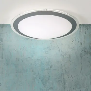 Gently Plafonnier Rond D33,5cm T5/22w Alu