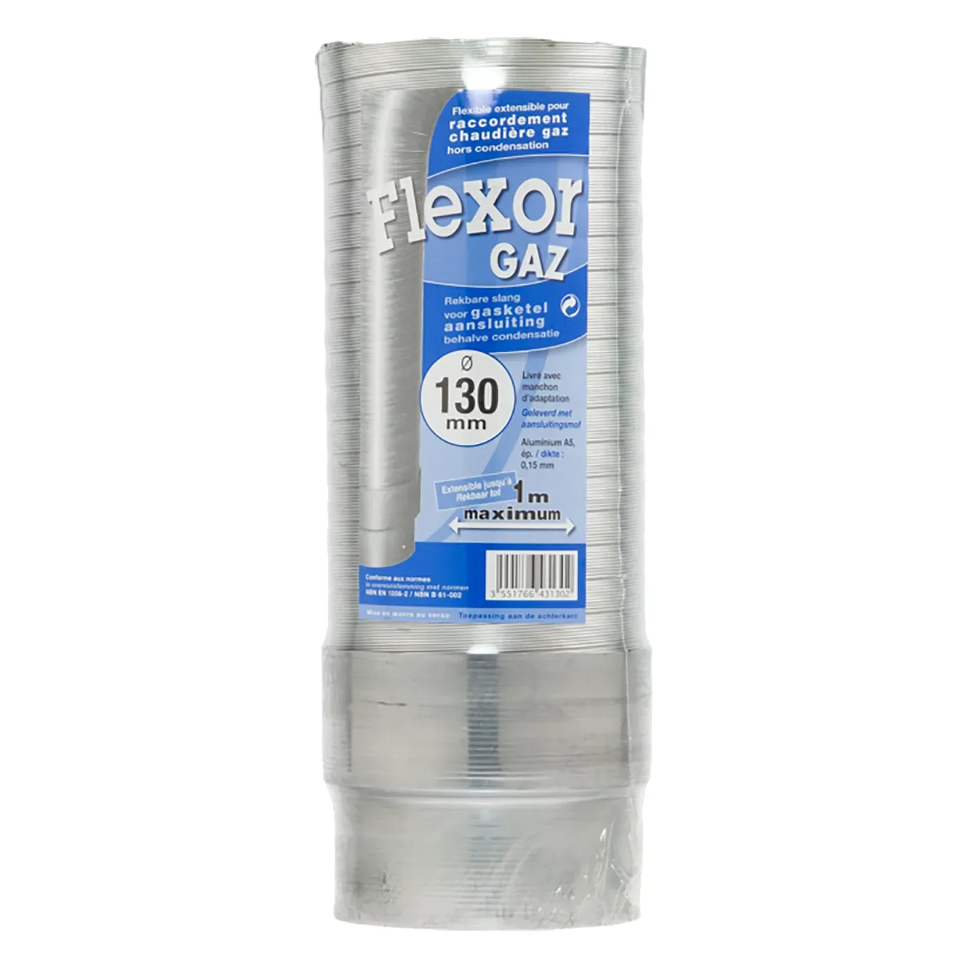 Go Alu Flex Gas 130 mm 1 m 1