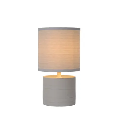 Lucide Greasby - Lampe de Table - Ø 14 cm - 1xe14 - Gris 2