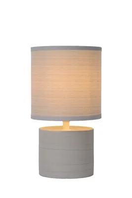 Lucide Greasby - Lampe de Table - Ø 14 cm - 1xe14 - Gris 3