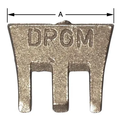 Bl Hammer Wedges in Iron, Conical 16 mm (Vp=12)