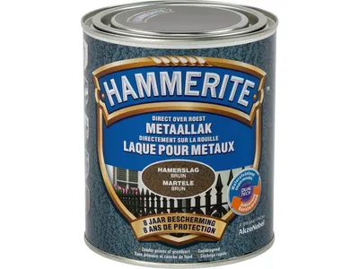 Hammered Lacquer-3/4l-Brown