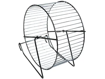 Hamster Wiel Metaal/chroom 20 cm 1
