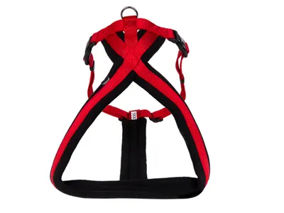 Harnas Comfort Nylon Rood l-Xl 2