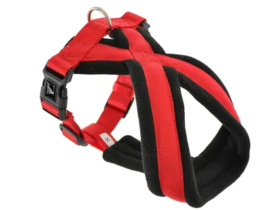 Harnas Comfort Nylon Rood l-Xl 1