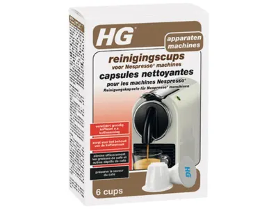 Hg Gobelets de Nettoyage pour Machines Nespresso