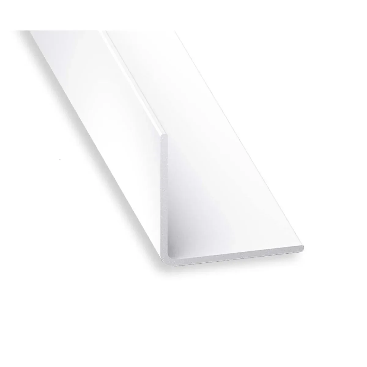 Hoekprofiel Pvc Wit 10x10mm 2 m