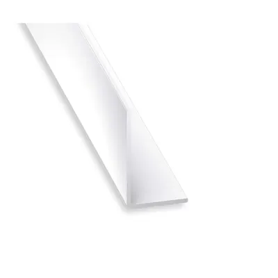 Corner Profile Pvc White 19x7x1mm 1 m