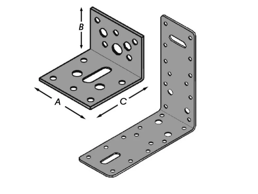 Hoekverbindingen Vlak 125 mm
