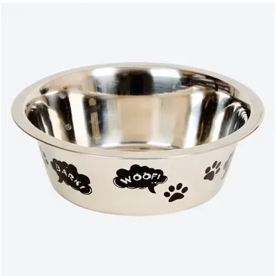 Dog Food Bowl Stainless Steel 21.5 cm 2