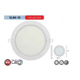 Horoz Led Inbouwspot 18w 6400k 2st!!! 2