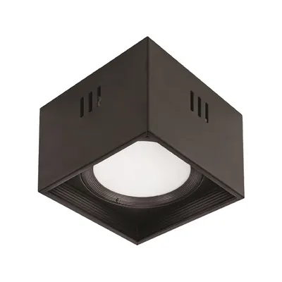 Horoz Sandra-10 Vierkant Led Downlight 10w Zwart 4200k