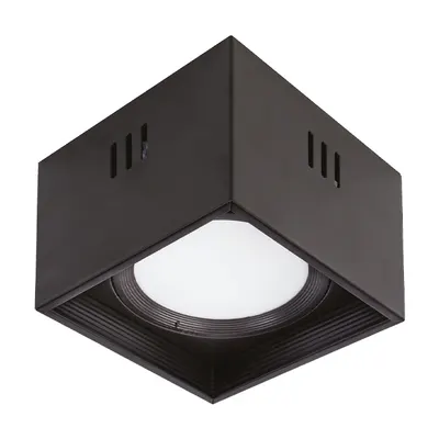 Horoz Sandra-15 Vierkant Led Downlight 15w Zwart 4200k