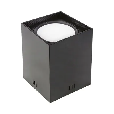 Horoz Sandra-15xl Vierkant Led Downlight 15w Zwart 4200k