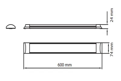 Horoz Tétra 18w 6400k 60 cm 3