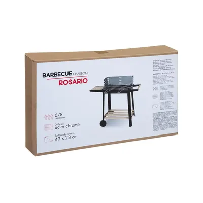 Charcoal Barbecue Rosario 54x32 cm