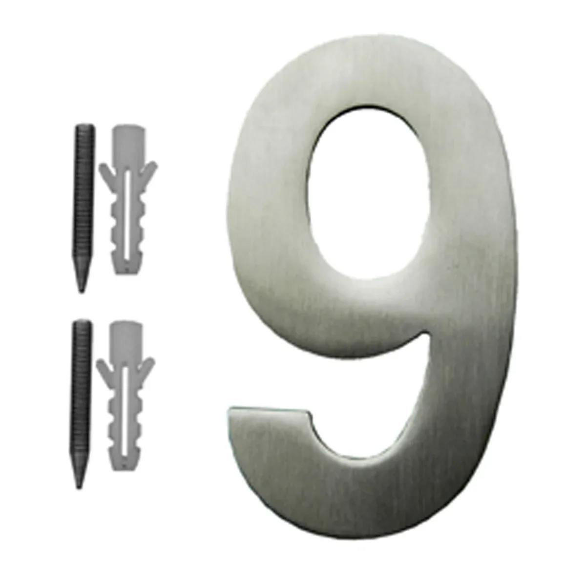 Huisnummer, Rvs, Onzichtb.bev. 5