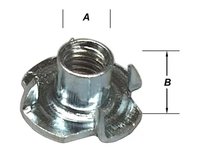 Impact Nuts, Galvanized m 6