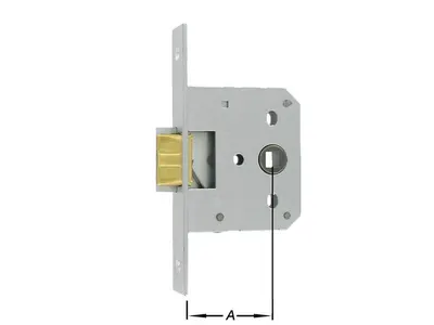 Mortise Barrel Lock, Reversible 50 mm