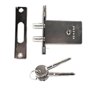 Mortise Lock + 2 Cross Keys 47 mm