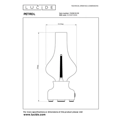 Jason Tafellamp-Zwart-Led Dimb.-2w-3000k 4
