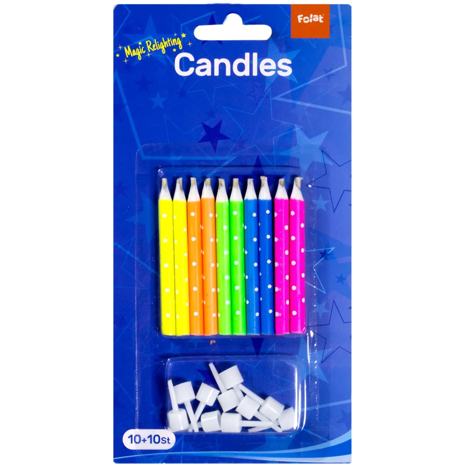 Kaarsen Magic Relighting met Houder 10st