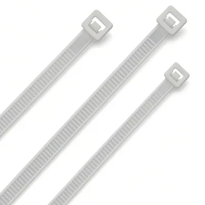 Cable Tie Set 200 mm X 4.5 mm White 100 Pcs Bag