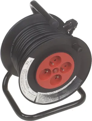Kabelhaspel met 25 m Kabel 3x1.5mm2 2