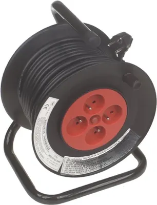 Kabelhaspel met 25 m Kabel 3x1.5mm2 1