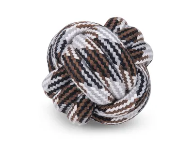 Katoenen Bal Bruin 120 g 8 cm 1
