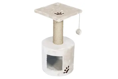 Chat Grimpant Bongo Gebr Blanc 30x30x59cm