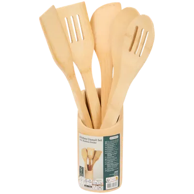 Kitchen Utensil Set 4 Pieces Stainless Steel