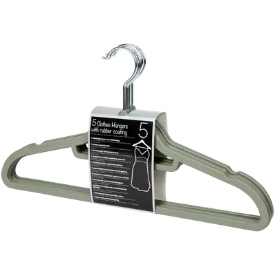 Kleding Hanger Plastiek 5st 3