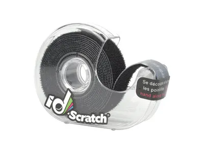 Klittenband Rol Zwart 2 cm X 2 m 2