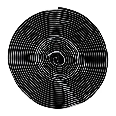 Klittenband Zelfklevend Zwart 19 mm X 4.5 m 2