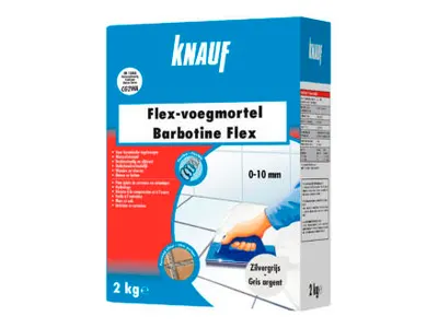 Mortier À Joints Knauf Flex 2 kg Gris Argenté