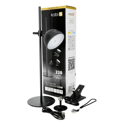 Kobi Lamp Led Lizbona 3.5w 4 Piece Black
