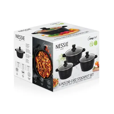 Set de Marmites Nessie 20+24+28 cm 4