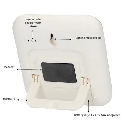 Kookwekker Digitaal Magnetisch 5