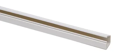 Kopp Cable Tray 12.5x13mm Fixed Cover 2 m White