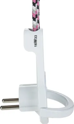 Kopp Stekker Extra Plat Wit 1