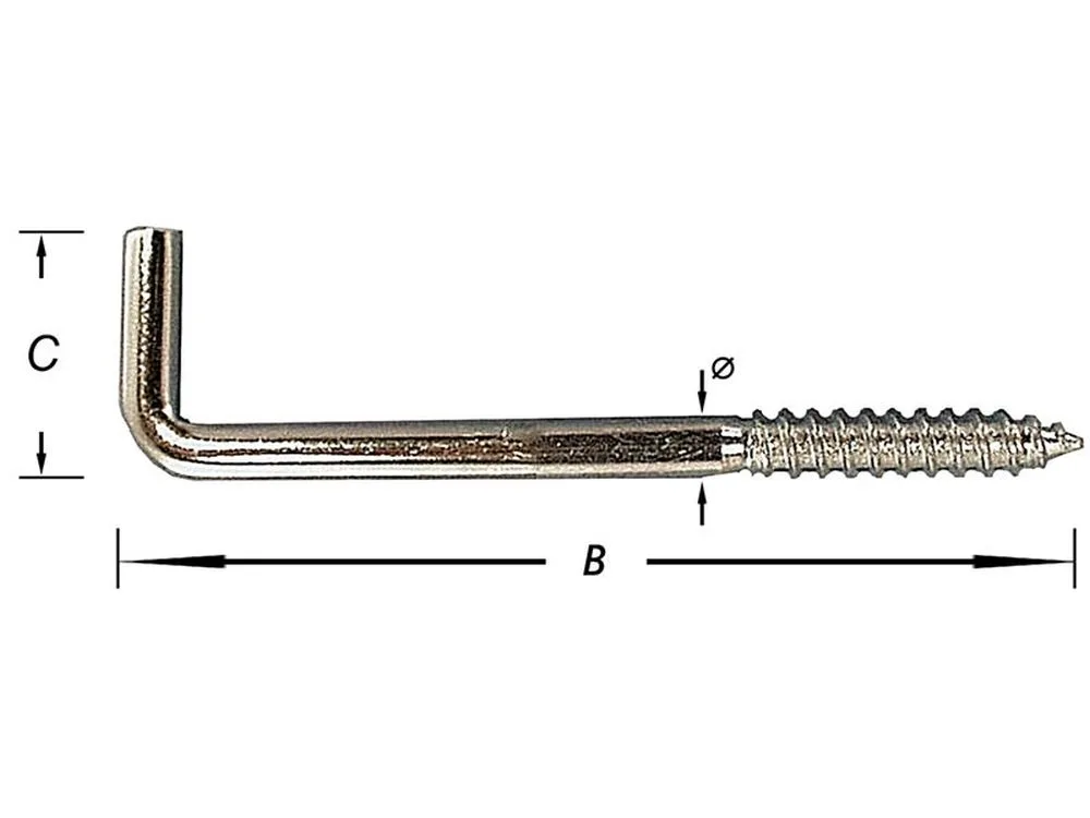 Kramschroeven, Verzinkt 3 X 30 mm