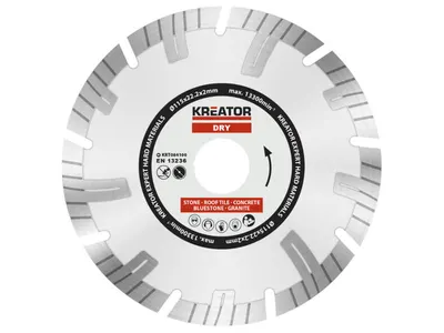 Kreator Diamantschijf Expert °115 Harde Materialen