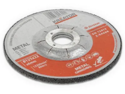 Disque de Coupe et Ébarber Métal Ø 125 6 mm - 3 Pcs
